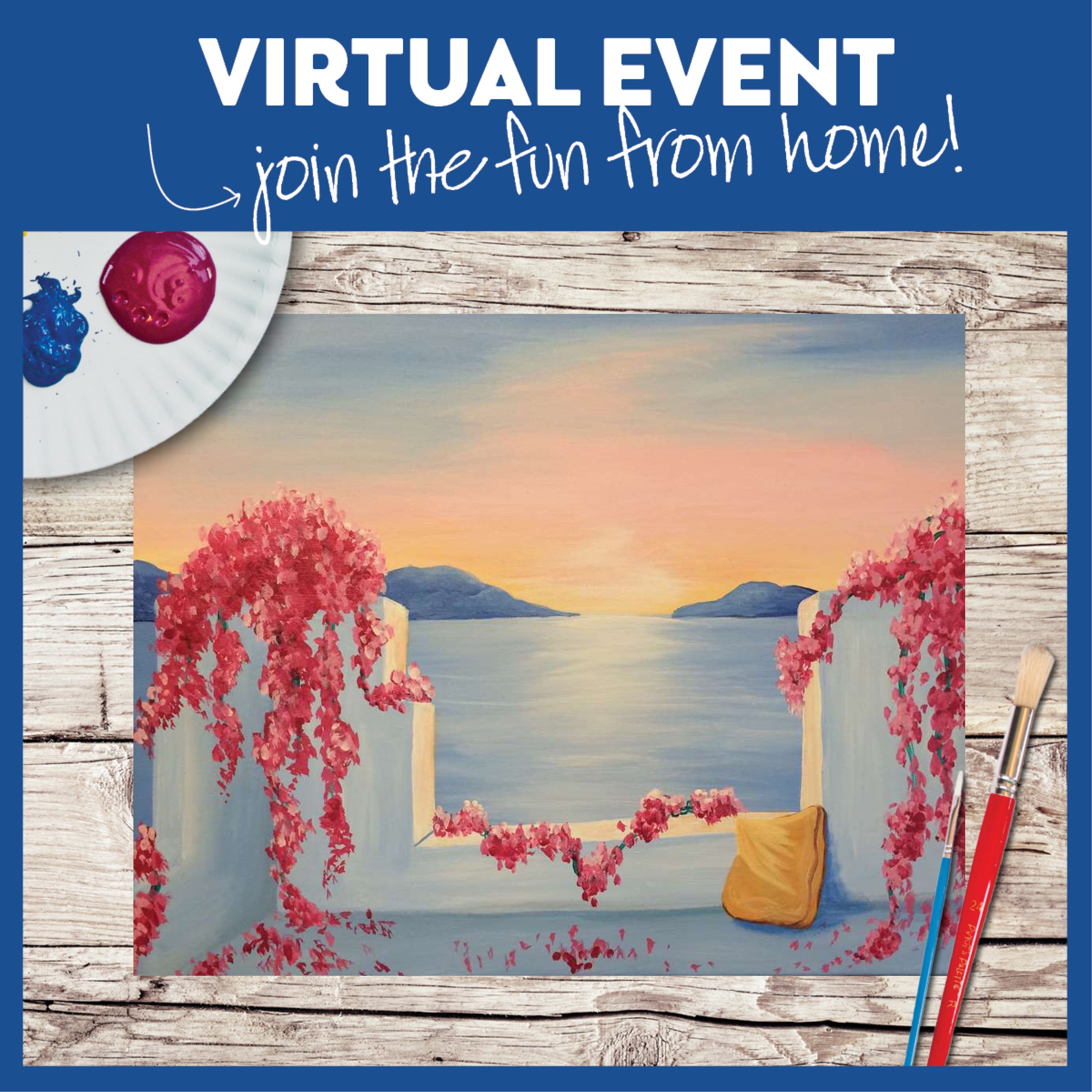 LIVE INTERACTIVE VIRTUAL CLASS - SUPPLIES INCLUDED